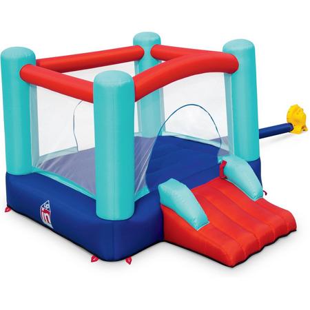 Opblaasbaar springkasteel - Chambord - springkasteel, springkussen voor kinderen, 2,5 x 2,1 x 1,5 m